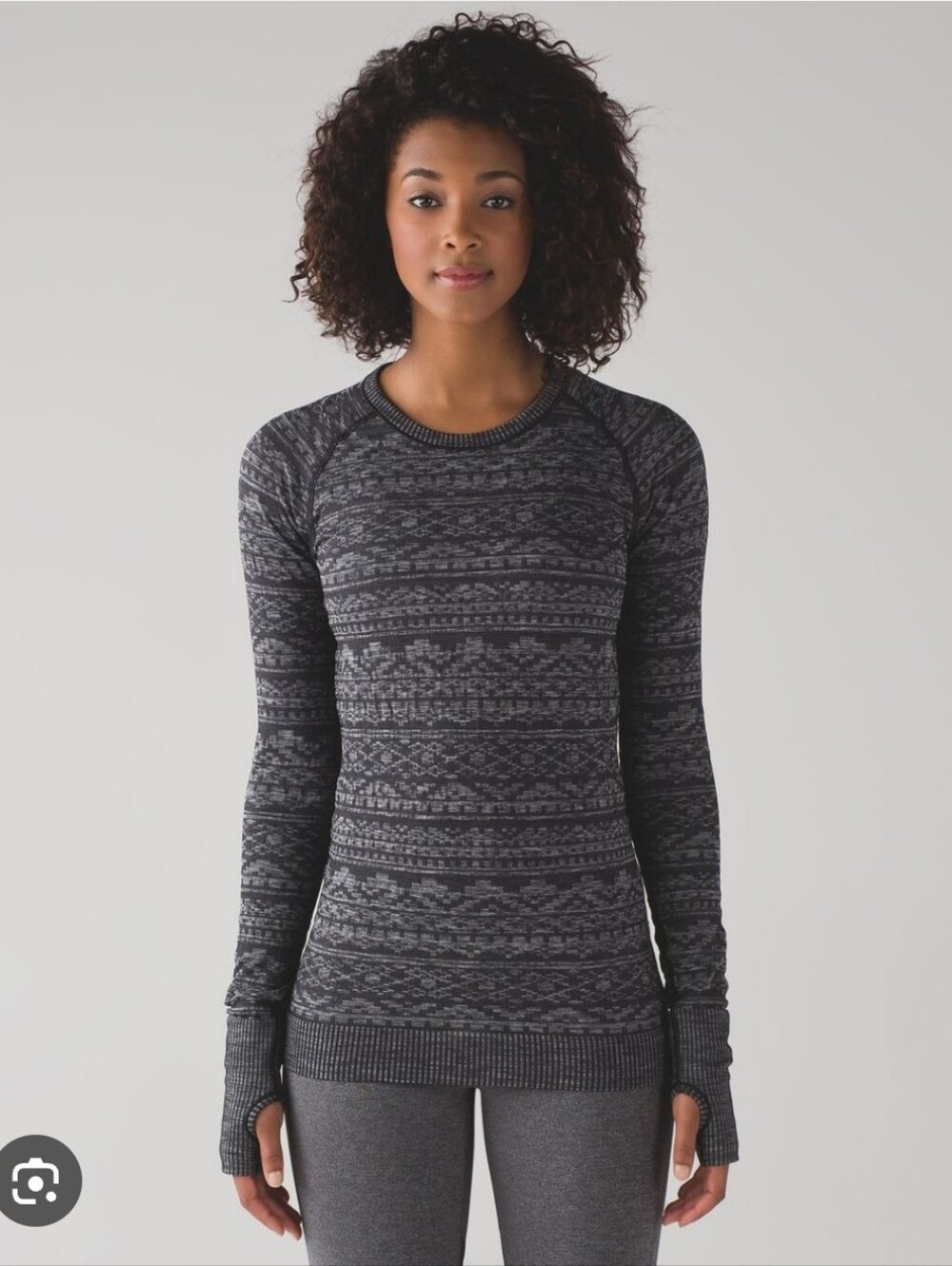 Lululemon Rest Less Pullover Heathered Black